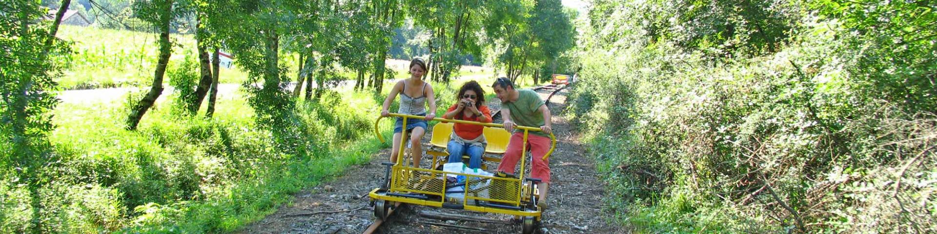 Vélorail en Dordogne Périgord
