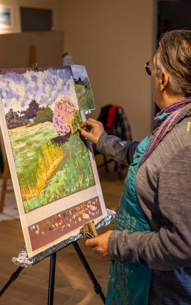La fabrication du pastel, tout un art ! Dordogne Périgord Tourisme