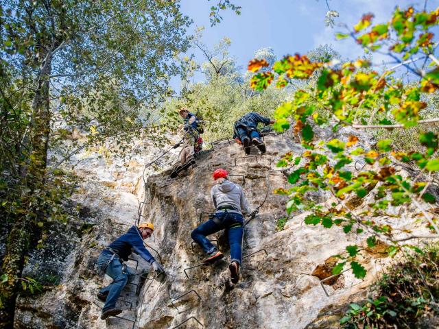 La Forêt des écureuils : Accrobranche et Via Ferrata