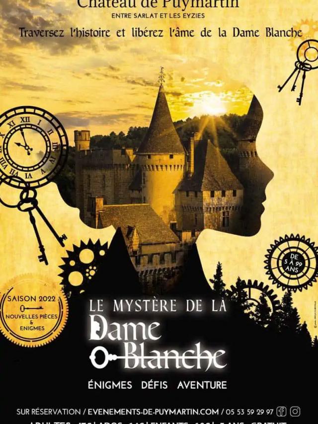 Mystère Dame Blanche Chateau Puymartin