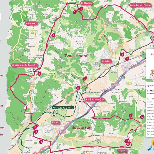 Top 13 circuits velo a ne pas louper en Dordogne Dordogne Perigord Tourisme